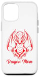 iPhone 12/12 Pro Dragon Mom Tee Fantasy Mother Mythical Mama Mummy Dragons Case