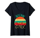 Womens Arsenal Girl Love Arsenal Souvenir V-Neck T-Shirt