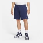 Nike Club Men's Knit Shorts MIDNIGHT NAVY/WHITE, storlek Small