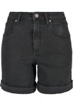 Urban Classics Jeansshorts dam stretch (30,clearblue washed)