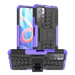 Xiaomi Poco M4 Pro 5G Heavy Duty Case Purple