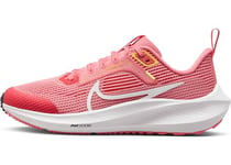 Nike Zoom Pegasus 40 (Gs) Sneaker, Coral Chalk/White-Citron Pulse, 6 UK