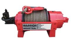 Warrior Winches JP 13,500kg Industriell Hydraulisk Vinsch, Stålvajer