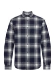 Tjm Reg Check Flannel Shirt Ext Tops Shirts Casual Black Tommy Jeans