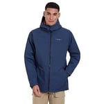 Berghaus Men's Deluge Pro 2.0 Insulated Waterproof Jacket, Adjustable, Durable Coat, Rain Protection, Mood Indigo, XL