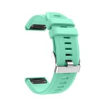 Eariy bracelet compatible with Garmin Forerunner 945 watch, replacement silicone soft watch band for adults men and women, comfortable and durable., Mint Green