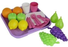 Polesie Polesie46970 Food Set-Kitchen World Toys-21-Pieces, Multi Colour