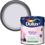 Dulux Silk Emulsion Paint For Walls And Ceilings - Violet White 2.5 Litres