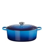 Le Creuset - Oval støpejernsgryte 6,3L 31 cm azure