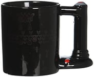 thumbs Up! - Retro Arcade Mug - Tasse Céramique du changement de couleur - poignée en forme d'une manette - noir - 600ml - 1001675