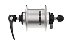 SHIMANO Unisexe - Adulte Type 32 Dynamo Moyeu Dynamo, Argent, Taille Unique