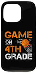 Coque pour iPhone 13 Pro Jeux amusants sur le basket-ball de quatrième année premier jour d'école