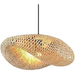 B·LED BARCELONA LED BarcelonaLED Lampe suspendue en osier avec culot E27 VIMET 60cm