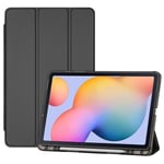 Evelatus Tri-Fold Stylus holder Stand Case Apple iPad 10.2'' (2021) 9. sukupolvi / iPad 10.2'' 7. sukupolvi Musta