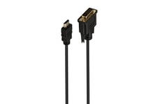 CABLE DVI MALE VERS HDMI MALE 1,5M NOIR