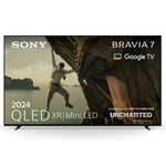 Sony K65XR70U 65 Inch BRAVIA 7 XR70U 4K QLED Mini LED Smart Google Bravia TV 2024