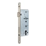 BKS Serrure à mortaiser pour porte d'entrée 0024 PZW 24/65/92/10mm DIN R argent rd