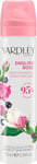 Yardley London English Rose Body Spray, 75 ml, Pack of 1