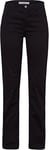 BRAX Women's Style Mary Superior Cotton Pants, Black (Perma Black), 36W x 32L