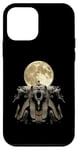 Coque pour iPhone 12 mini Pharaon King Tut Lune hurlante égyptienne