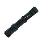 DSFSAEG Watch Band Rubber PU Strap Quartz Replacement Quick Release For Casio AQ-S810W/ W800H/ AQ-S800