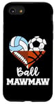 iPhone SE (2020) / 7 / 8 Ball MawMaw Soccer Football Volleyball Basketball MawMaw Case