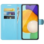 Samsung Galaxy A13 5G      Pu Wallet Case    [Lightblue]