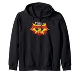 Kung Fu Panda 2 Bomb Explosion Movie Logo Zip Hoodie