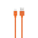 W Wonder Full Power - Cable USB-A vers Lightning - 2m - Orange