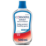 Corsodyl Daily Gum Care Mouthwash Alcohol Free Cool Mint 500ml