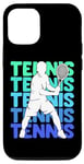 Coque pour iPhone 13 Pro Tennis Garçons Enfants