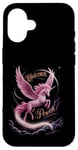 Coque pour iPhone 16 Adorable licorne magique pour fille