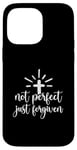 iPhone 14 Pro Max Not Perfect Just Forgiven Christian Religous Quote Art Case