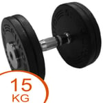 Eurosport Faste Black Metalli Käsipainot 15kg (1 Kpl.)