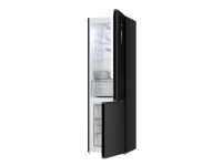 Siemens iQ300 KG39NXXDF - Kjøleskap/fryser - bunnfryser - bredde: 60 cm - dybde: 66.5 cm - høyde: 203 cm - 363 liter - Klasse D - BlackSteel