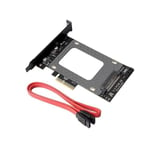 3.0 Sff-8639 SSD-laajennussovitin U.2 Pci-e X4 Riser Card U.2 Ssd Sata Pci-e