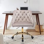 Chaise de bureau réglable de maison, chaise de maquillage moderne, chaise de travail pivotante pour petit espace, salon, apprentissage, ordinateur,