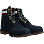 Timberland 6inch Heritage Cuspole Mens Blue Boots - Size UK 8