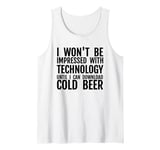 Funny Brewing Tech Humor Download Beer Themed Quote Lovers Tank Top