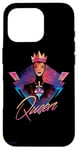 Coque pour iPhone 16 Pro Disney Villains Evil Queen Rock années 90