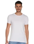 Jack and Jones Men's Basic O-Neck Short Sleeve T-Shirt, White New, XX-Large