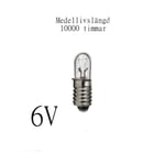 Glödlampa E5 100mA 0,6W 6V