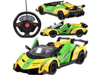 Jokomisiada Sports car with opening doors + remote control RC0583