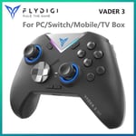 Flydigi Vader 3 Pro -peliohjain, Force-switchable Tirgger-tuki, PC/NS/Mobile/TV Box, PC Gamer PS Cloud Gamepad