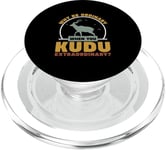 Pourquoi être ordinaire lorsque vous Kudu Extraordinaire Cool Kudu Hunter PopSockets PopGrip pour MagSafe