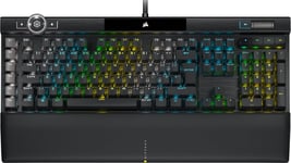 CORSAIR K100 RGB Optical-Mechanical Wired Gaming Keyboard – OPX Linear Switch