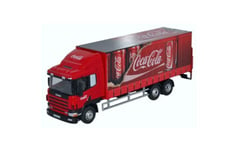 OXFORD DIECAST - Camion porteur – COCA COLA – SCANIA 94D 3 essieux - 1/76 - O...