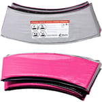 Coussin de protection trampoline ø 305 cm - Rose et Gris - Rose - Kangui