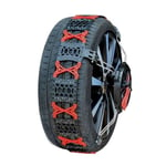 Polaire - Chaine neige vehicule non chainable grip 205/55R16 205/45R18 225/40R18 - Noir