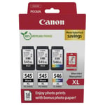 Multipack 2x PG-545XL & CL-546XL + 50ark fotopapir